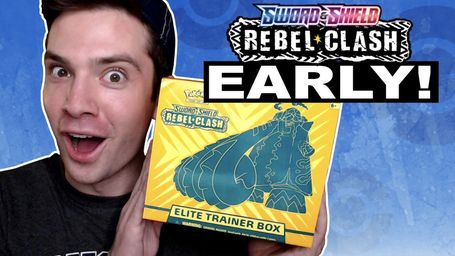 Pokemon Cards - Opening New Cards Early - Sword & Shield Rebel Clash