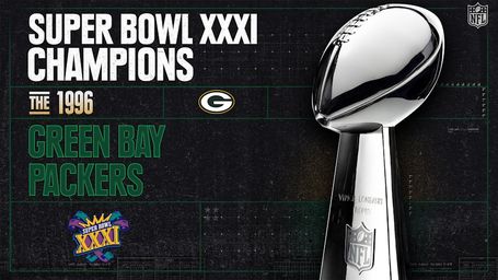 Super Bowl Champions - 1996 Green Bay Packers
