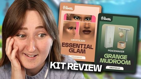 Exploring The Sims 4: Grange Mudroom  Essential Glam Kits (Creator Kit Review)