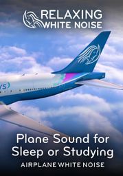 Plane Sound for Sleep or Studying: Airplane White Noise