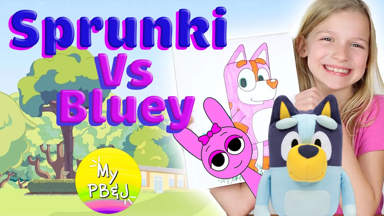 My PB and J: One Hour of Sprunki Challenges and Bluey Fun