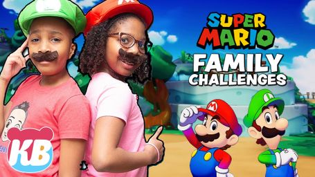 Super Mario Bros Family Challenge