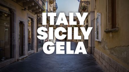Italy Sicily Gela