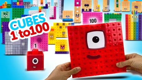 Numberblocks Snap Cubes 1 To 100