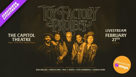Toy Factory Project live at The Capitol Theatre on February 26, 2026