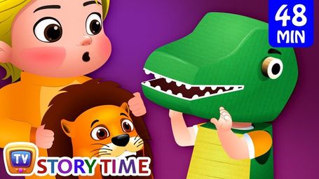The Recycled Dinosaur Plus Many More Good Habits Bedtime Stories for Kids ÃÂ¢Ã¢âÂ¬Ã¢â¬Å ChuChu TV