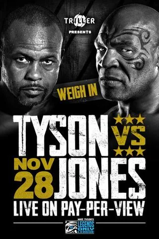 Weigh-In: Mike Tyson vs Roy Jones Jr.