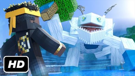 Minecraft Yeti Survival: The Movie