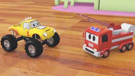 Ted the Train and Lucas the Monster Truck