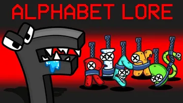 RAINBOW BUT IT'S ALPHABET LORE free online game on
