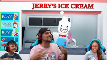 Watch Fgteev S2 E37 Escape Roblox Jerry The Ice Scream Man 2020 Online For Free The Roku Channel Roku - ice scream roblox