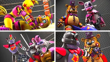 I Bought ALL Animatronics in Roblox FNAF Online 