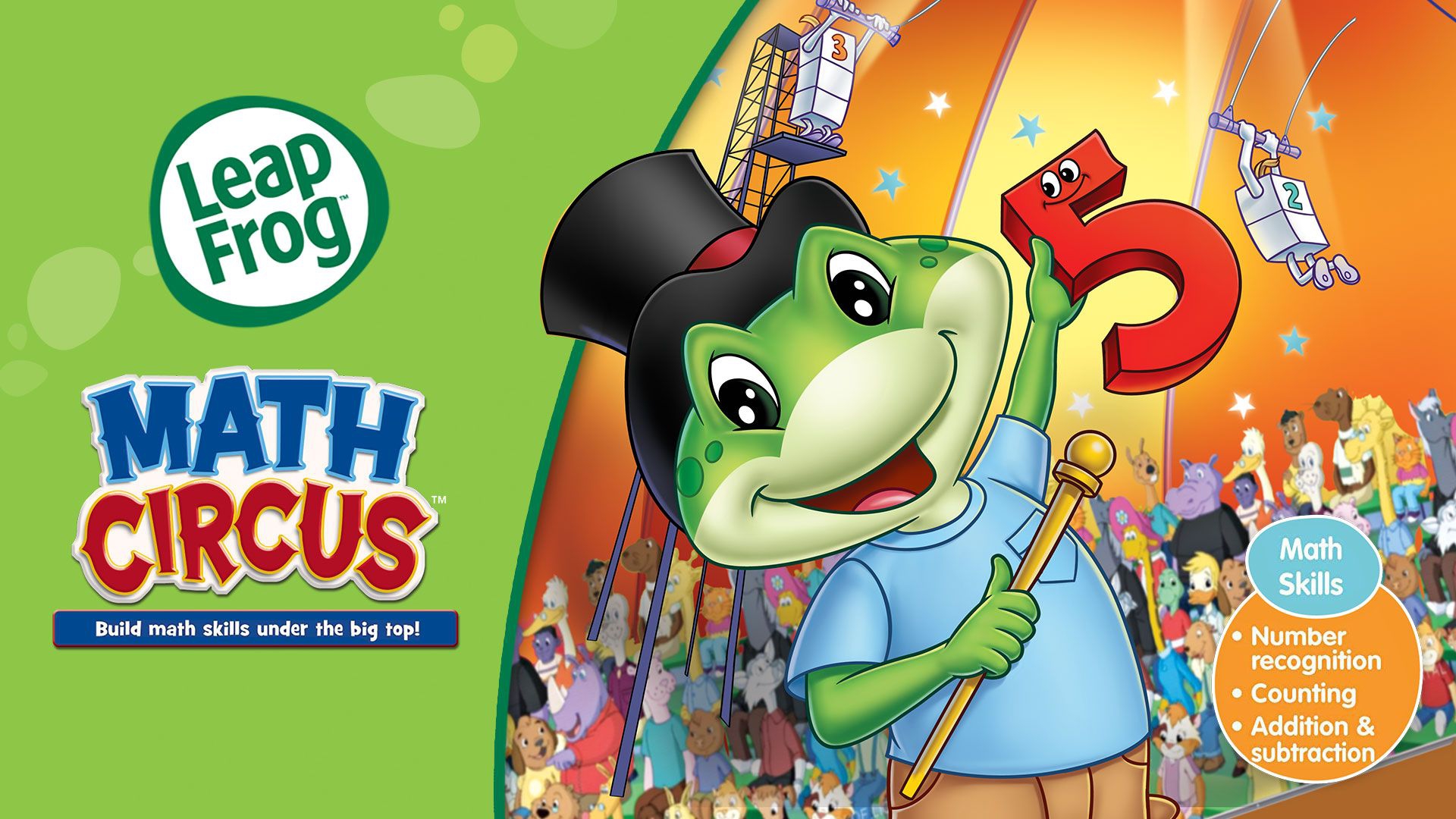 Watch LeapFrog S1E14 Math Circus (2004) Online for Free The Roku Channel Roku