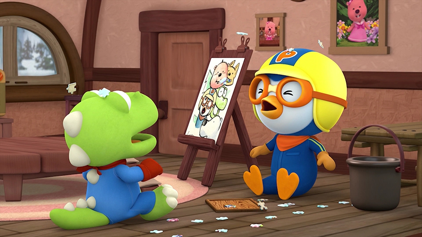 Watch Pororo the Little Penguin NEW1 - S1:E20 Loopy's Ruined 