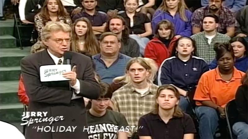 Jerry springer dating history