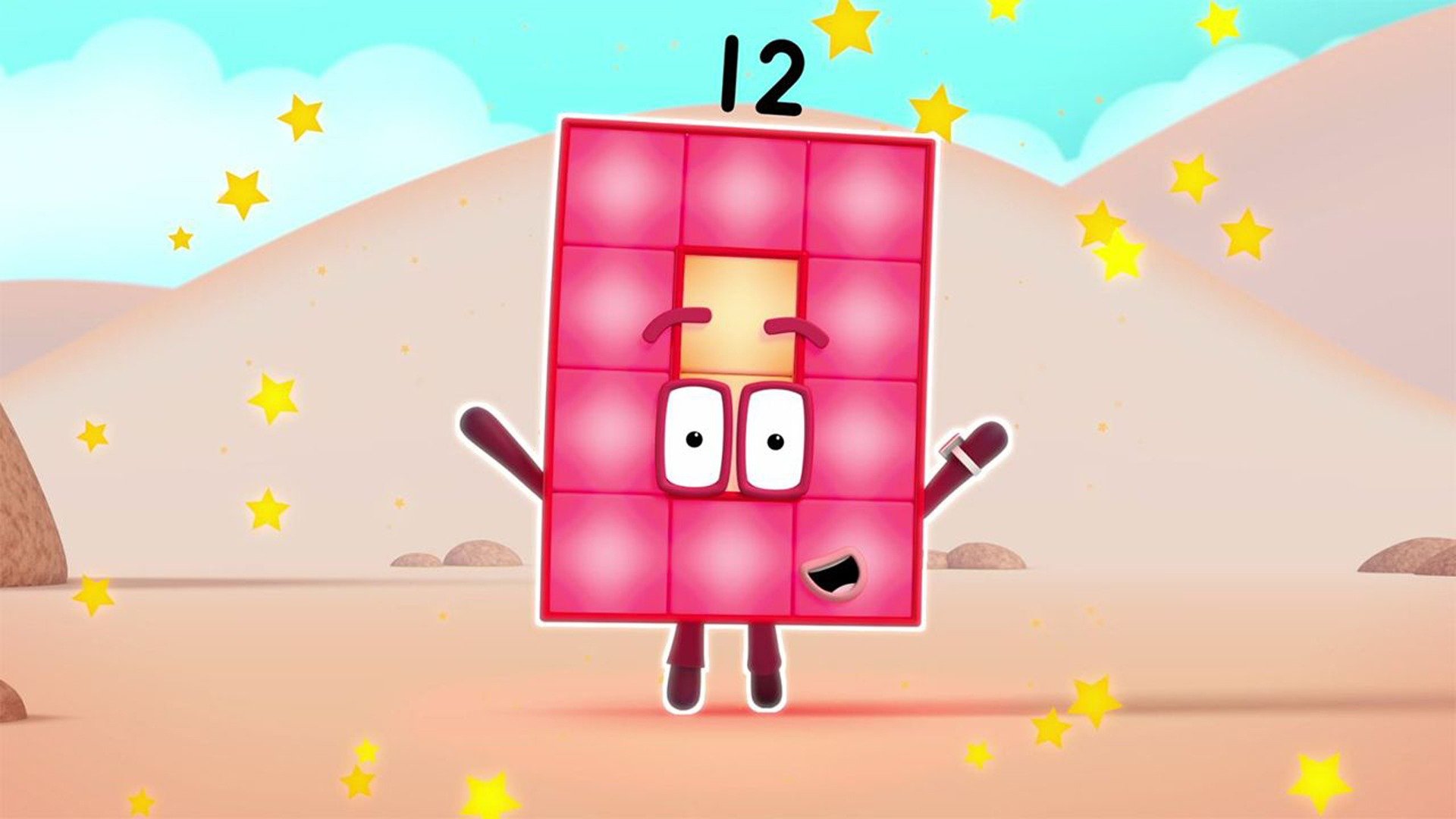 Number 12 Numberblocks